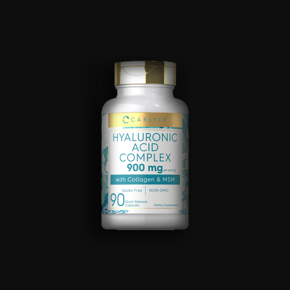 Carlyle Hyaluronic Acid Complex 900 mg with Collagen - 90 caps