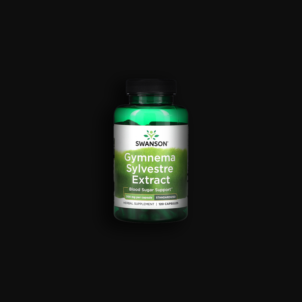 Swanson Gymnema Sylvestre Leaf 300 mg Blood Sugar Support, 120 capsules
