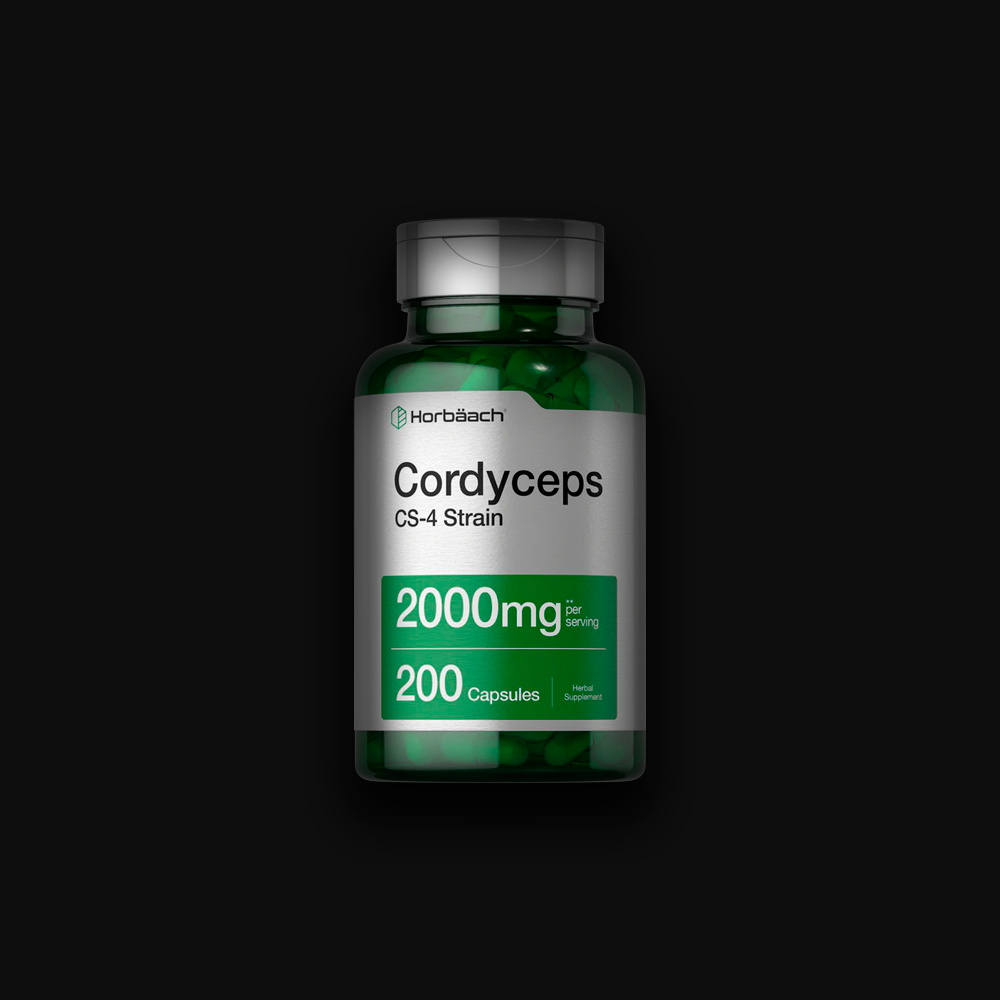 Horbaach Cordyceps 2000mg - 200 caps