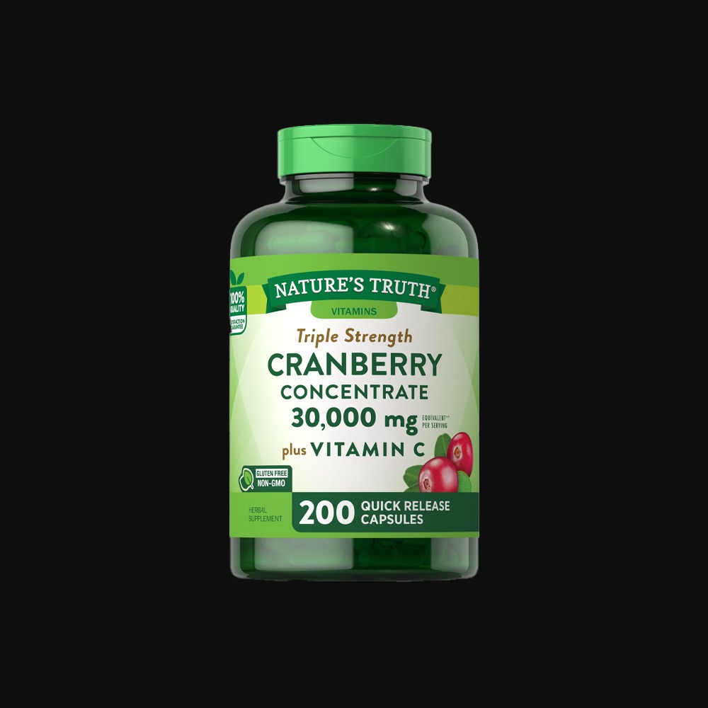 Nature's Truth Cranberry Concentrate 15000mg vitamin C -90caps