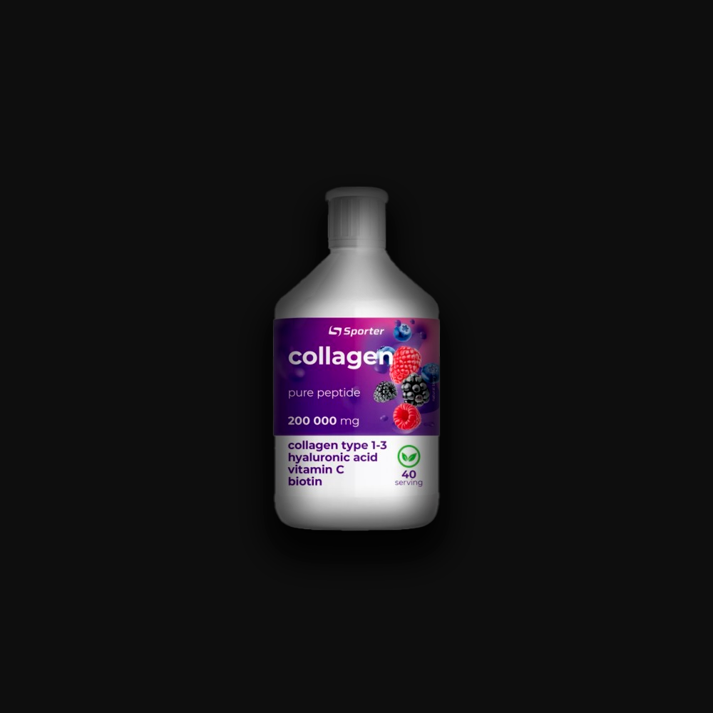 Sporter Collagen Pure Peptide 200000 mg 500 ml - Ягідний