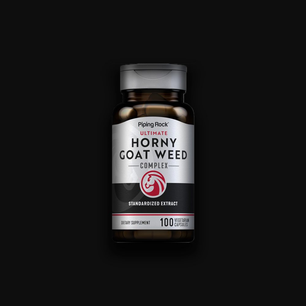 Piping Rock Horny Goad Weed Complex, 100 capsules