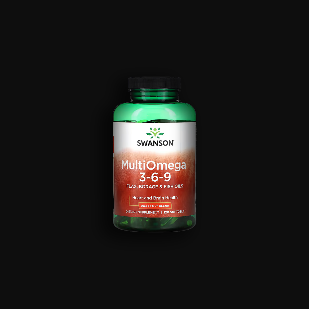Swanson Multiomega 3-6-9 -120 softgels
