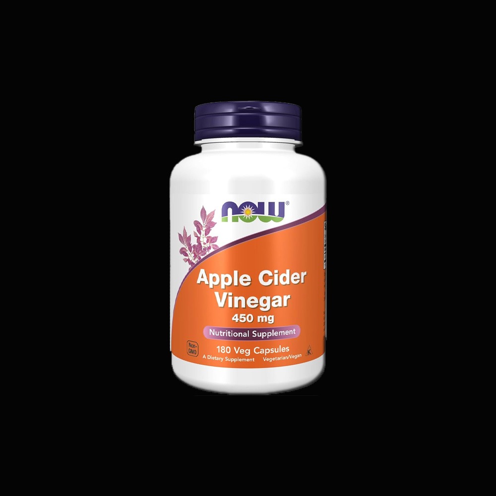 NOW FOODS Apple Cider Vinegar 450 mg - 180 vcaps