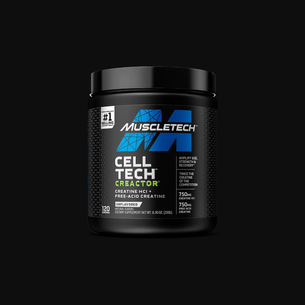 Muscletech Cell Tech Creactor 274g - Без Смаку