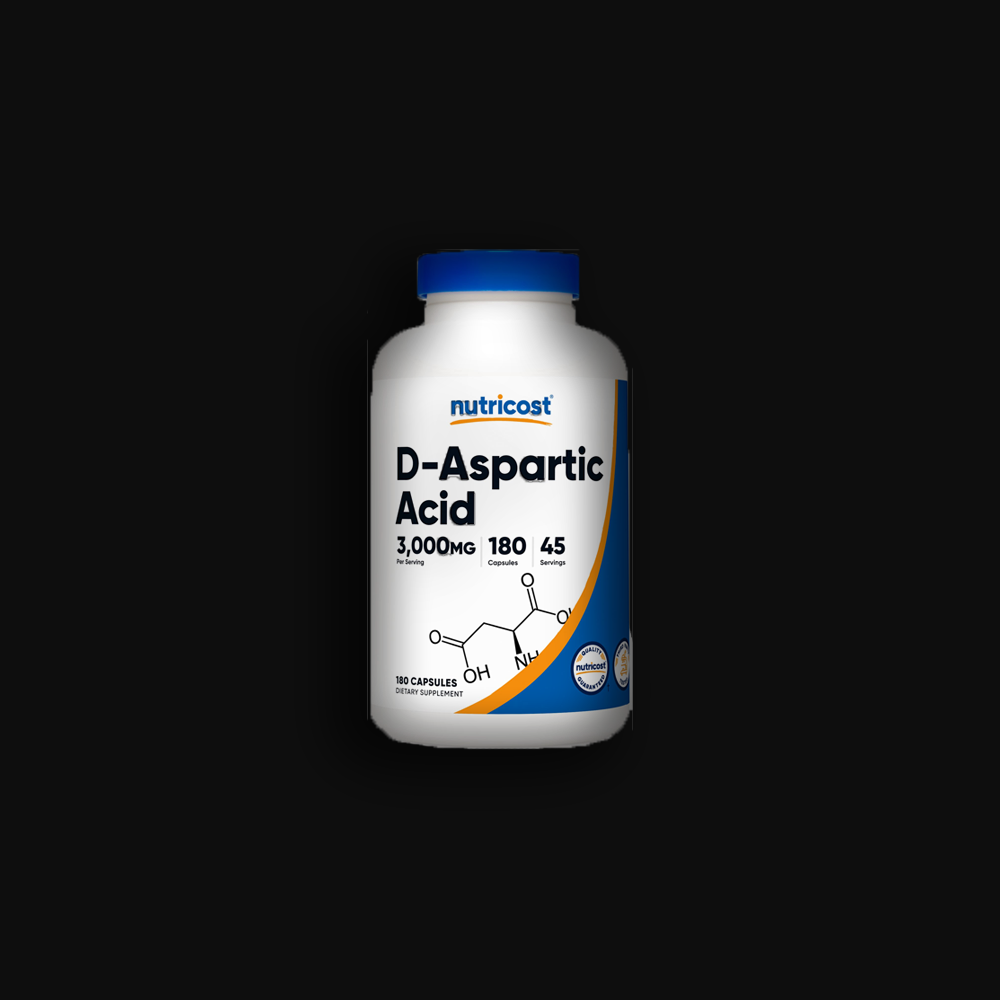 Nutricost D-Aspartic Acid 3000 mg 180 Caps