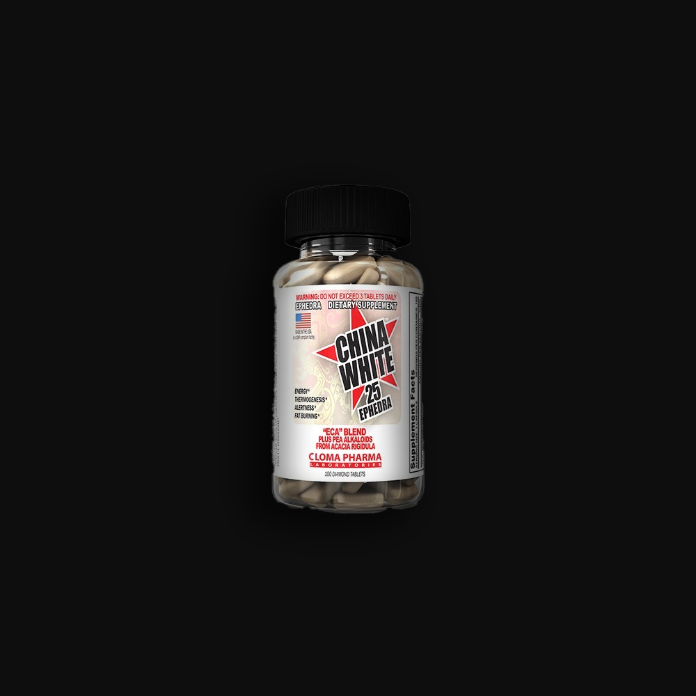 Cloma Pharma China White 25 - 100 caps