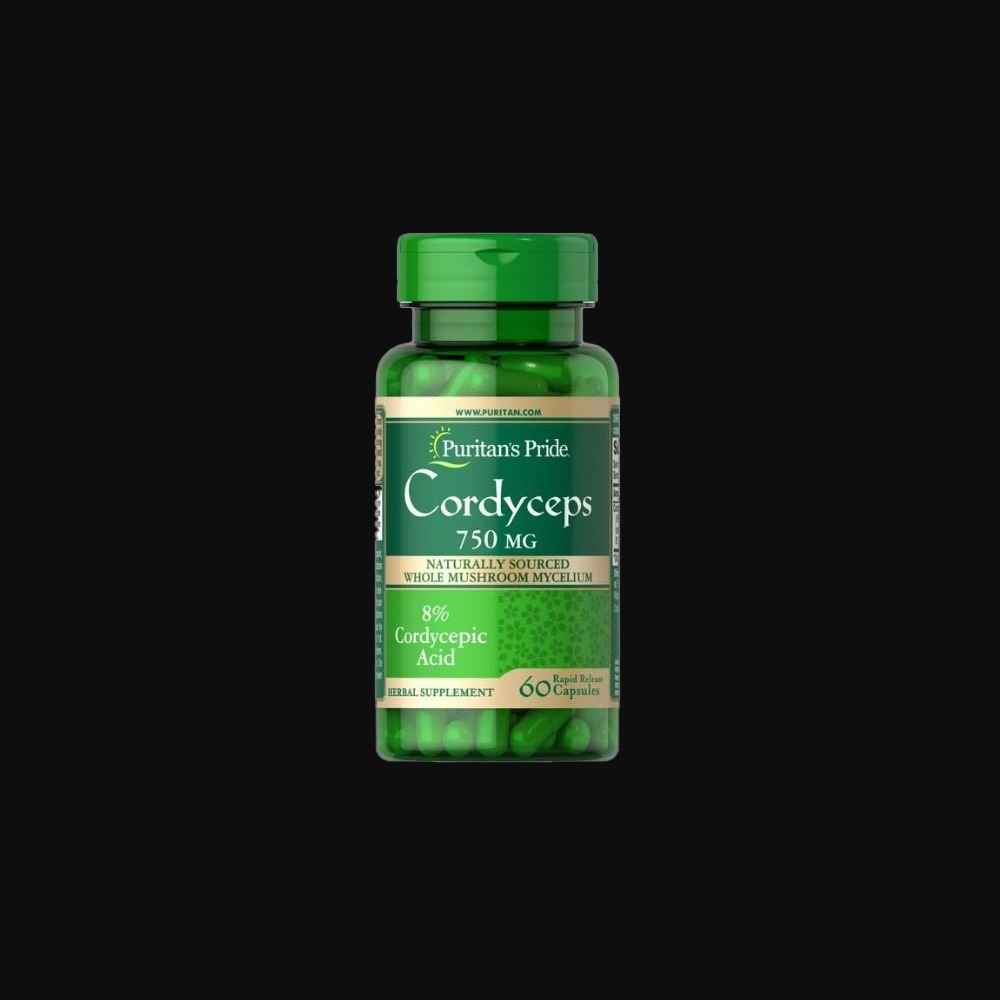 Puritan's Pride Cordyceps 750 mg - 60caps