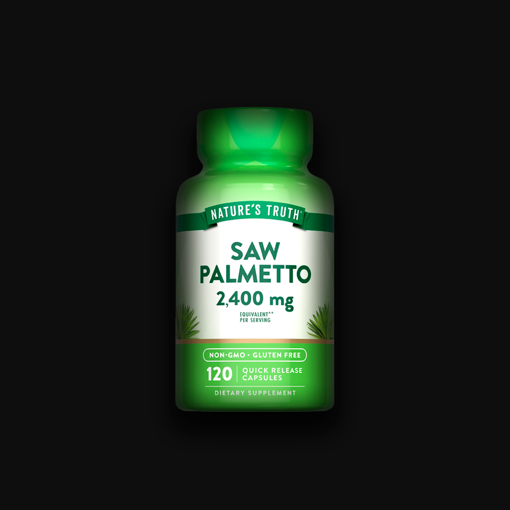Nature's Truth Saw Palmetto 2400 mg equivalent per serving, 120 capsules