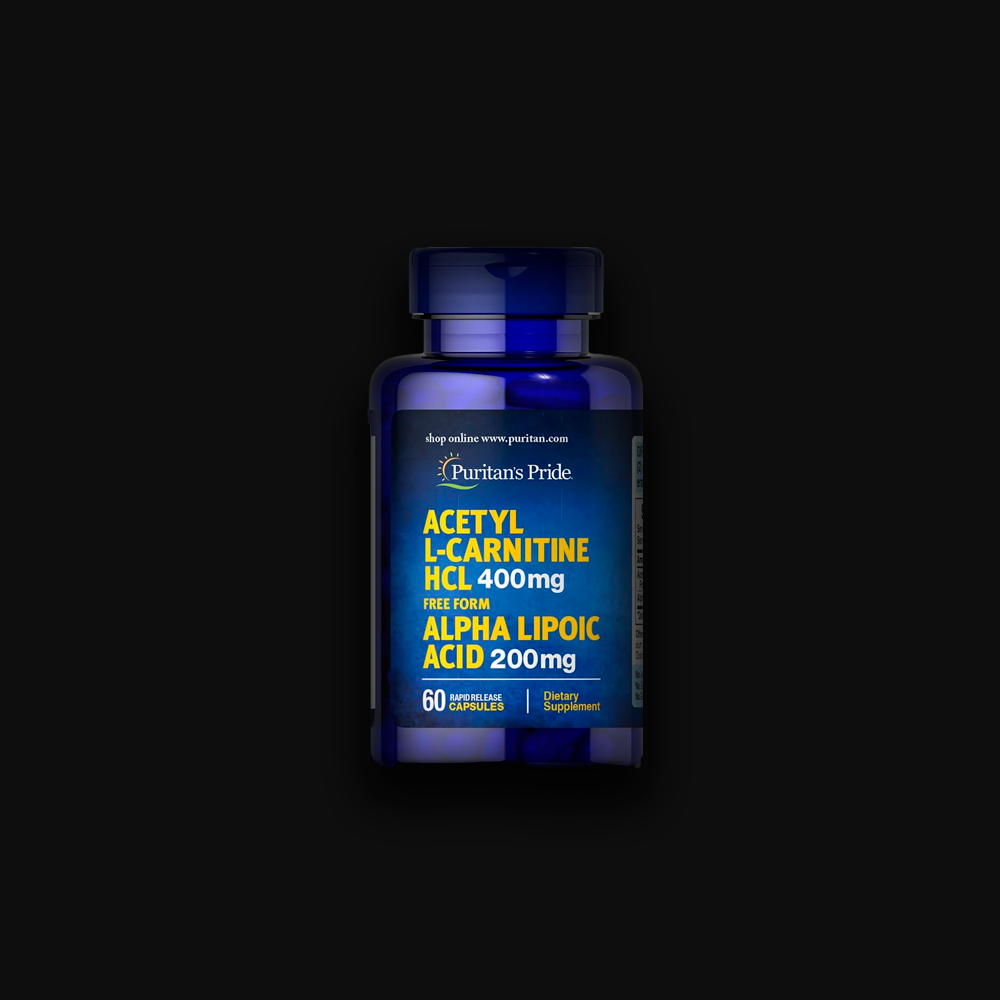 Puritan's Pride Acetyl L-Carnitine 500 mg - 60 caps