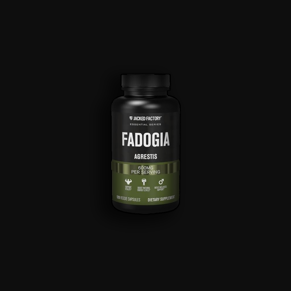 Jacked Factory Fadogia Agrestis 600 mg per serving, 120 veggie capsules