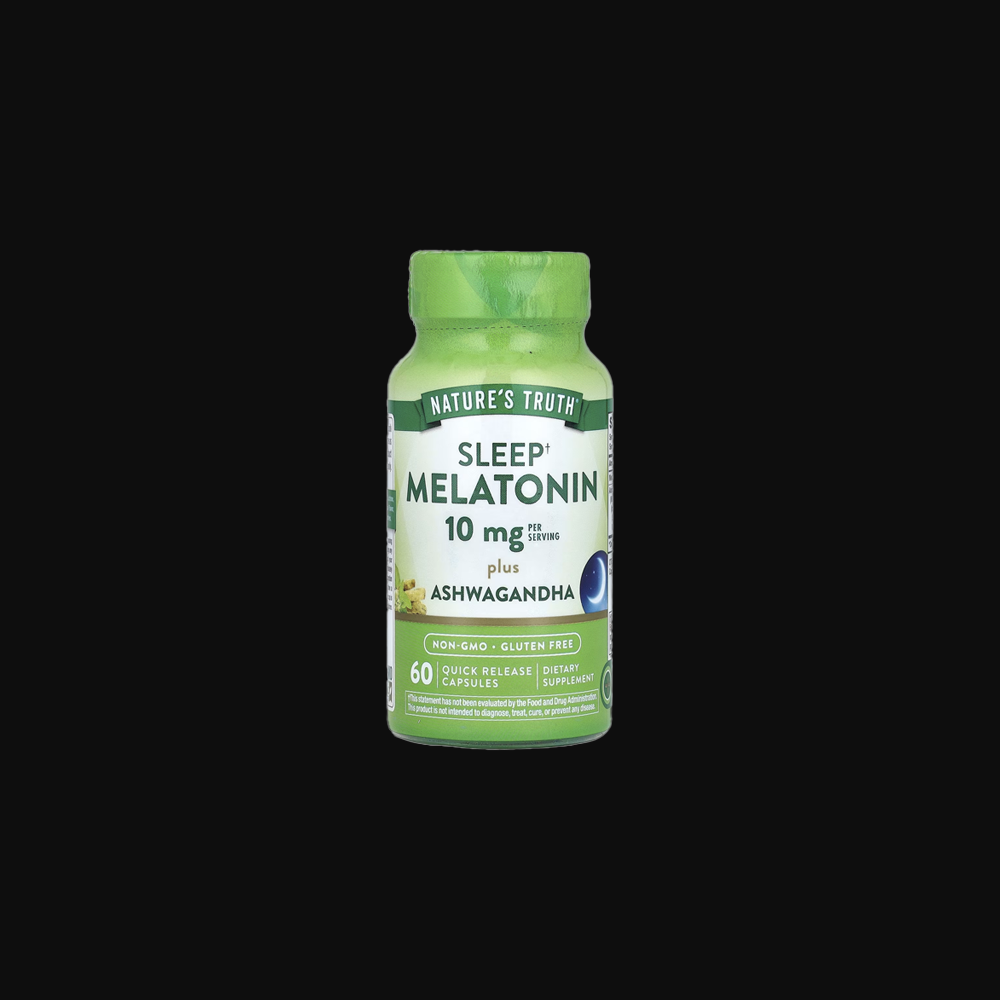 Nature's Truth Sleep Melatonin plus Ashwagandha - 60caps