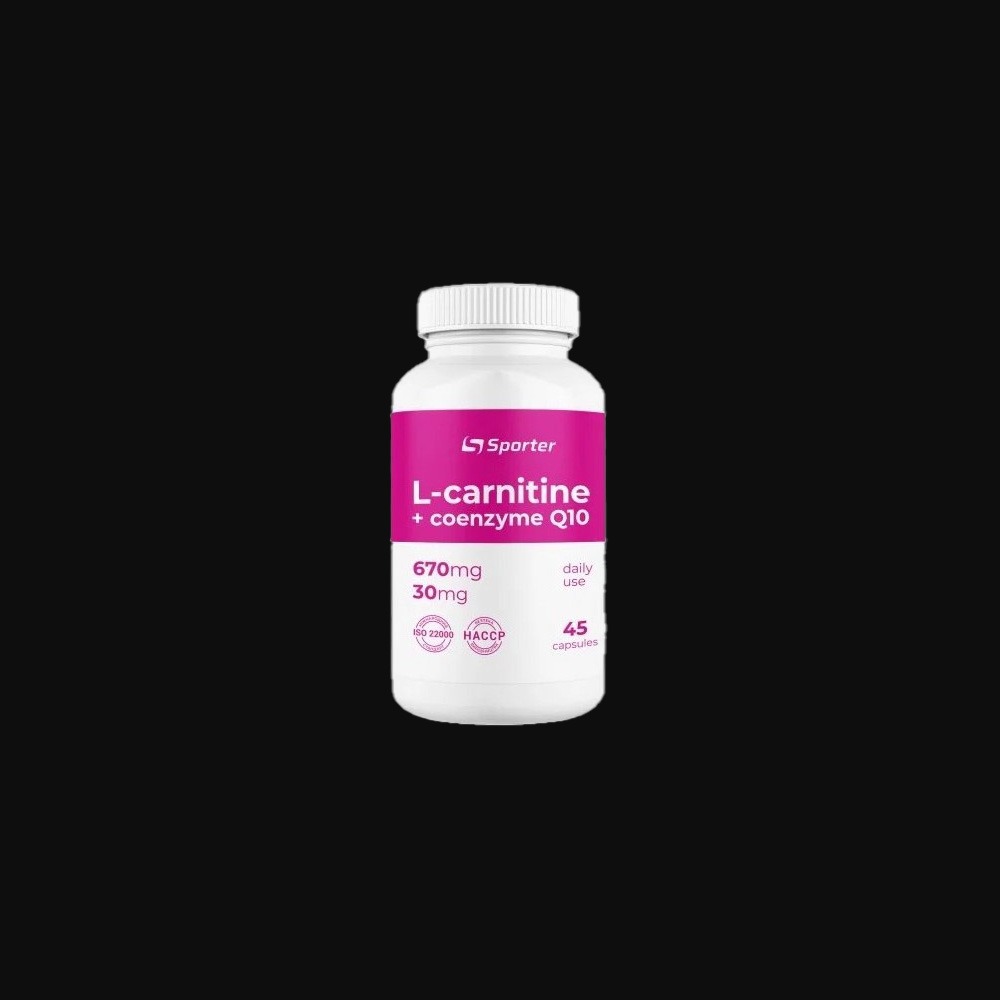 Sporter L-Carnitine Coenzyme Q10 - 45caps