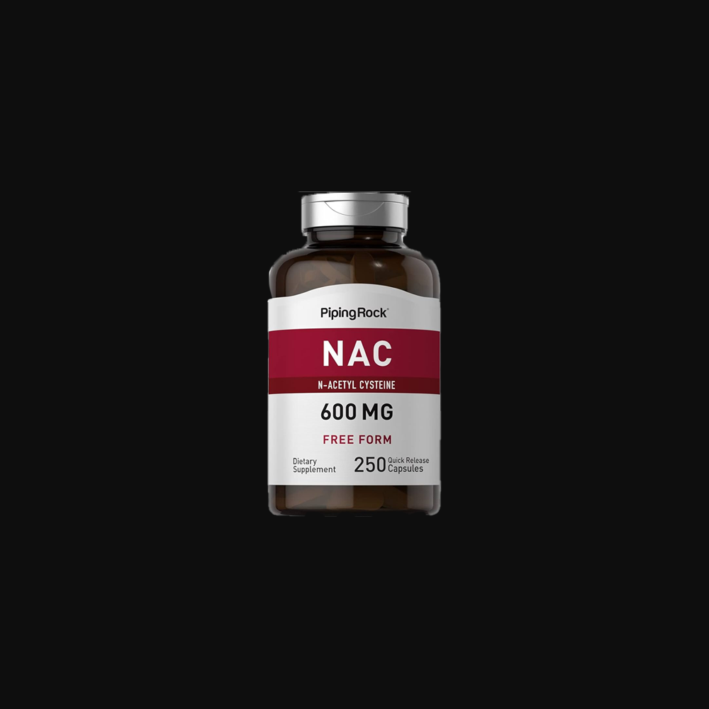Piping Rock NAC N-Acetyl Cysteine 600 mg 250 caps