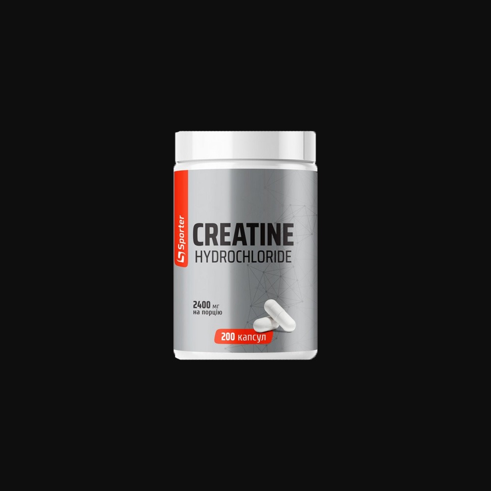 Sporter Creatine Hydrochloride - 200caps