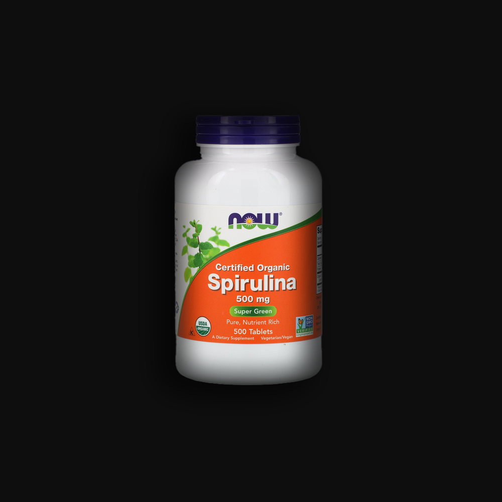 NOW Spirulina 500mg - 200 tabl