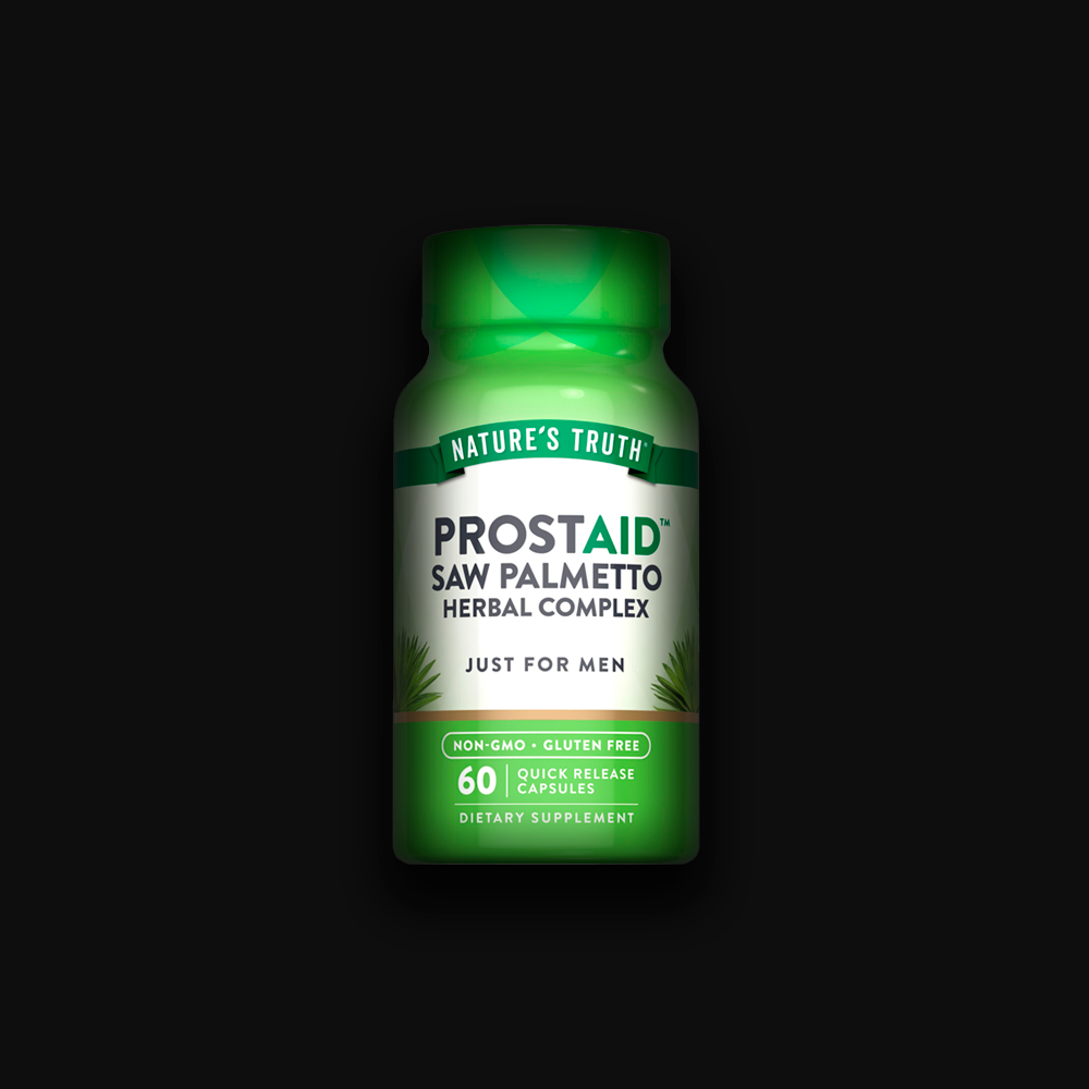 Nature's Truth ProstAid Saw Palmetto Herbal Complex, 60 capsules