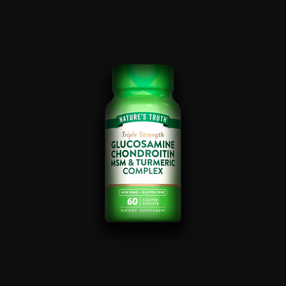 Nature's Truth Glucosamine Chondroitin MSM & Turmeric Complex - 60caps