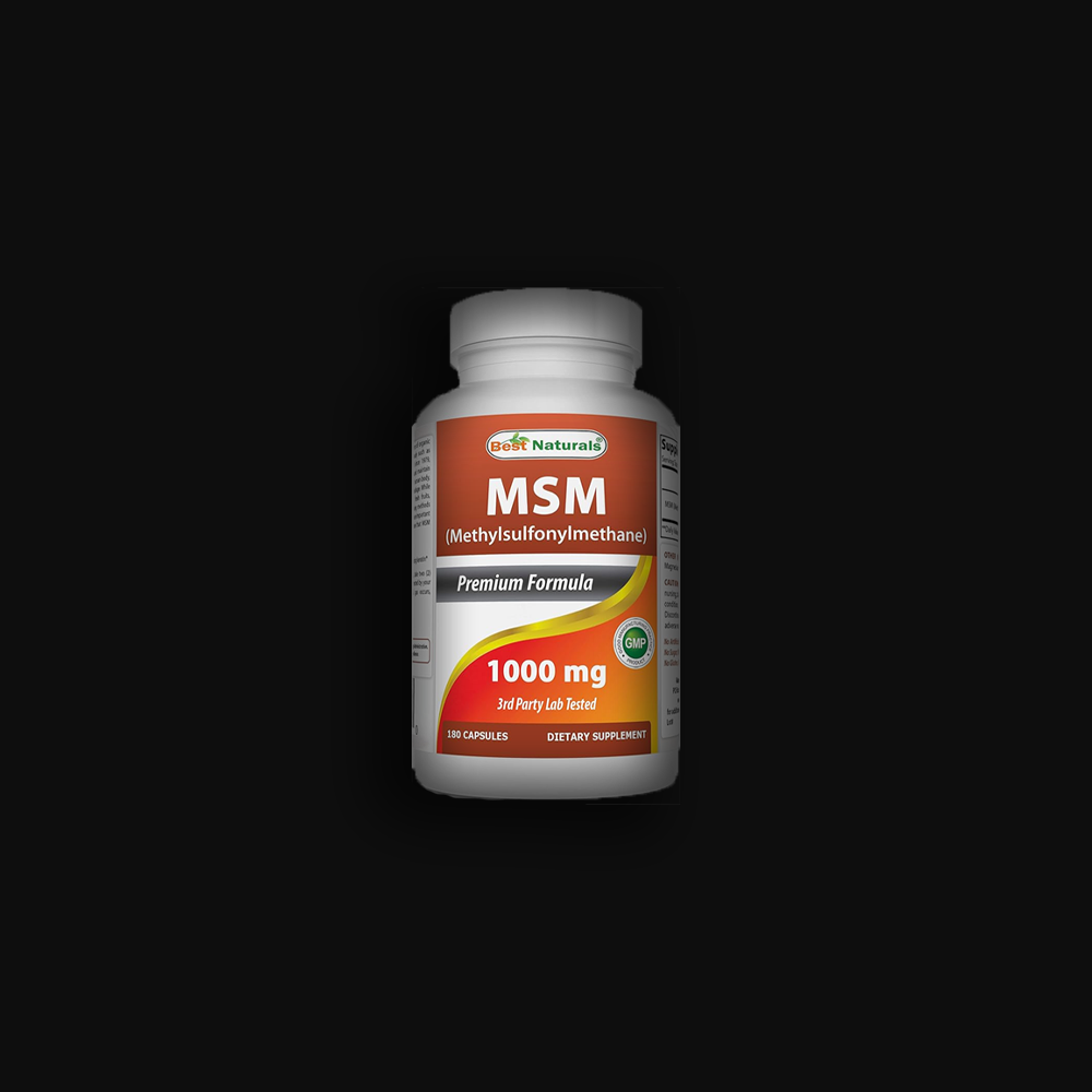 Best Naturals MSM 1000 mg - 180caps