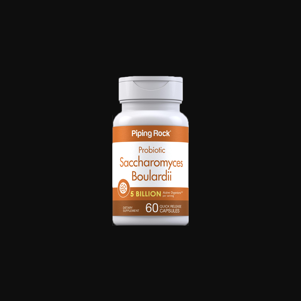Piping Rock Probiotic Saccharomyces Boulardii - 60caps
