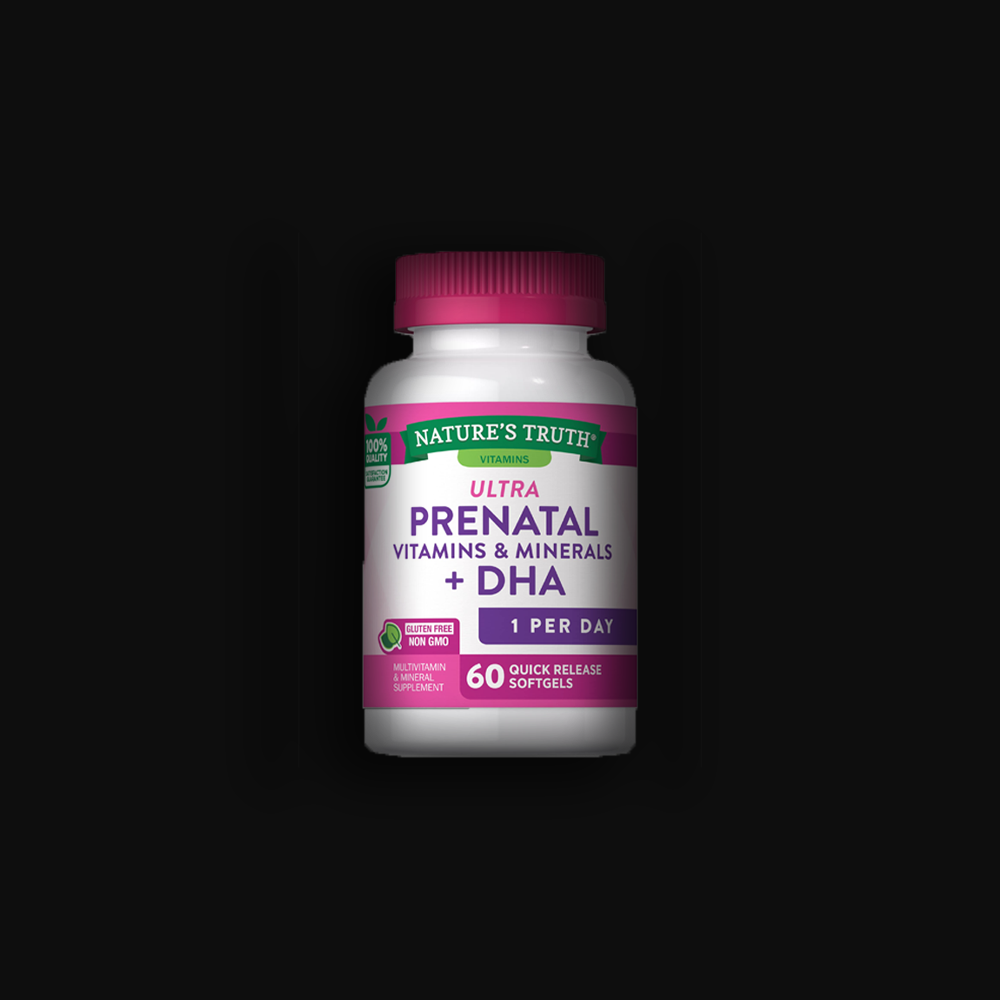Nature's Truth Prenatal Vitamins for Women with DHA