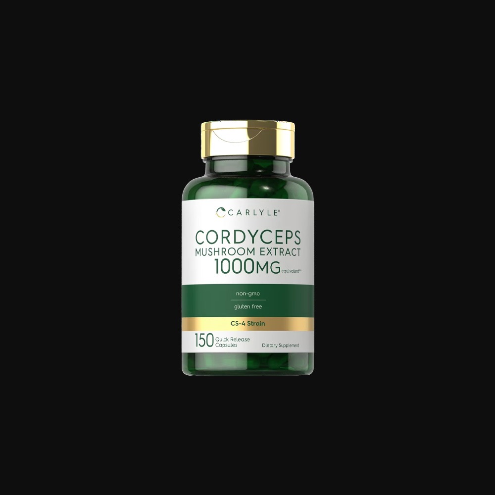 Carlyle Cordyceps Mushroom 1000mg- 150caps