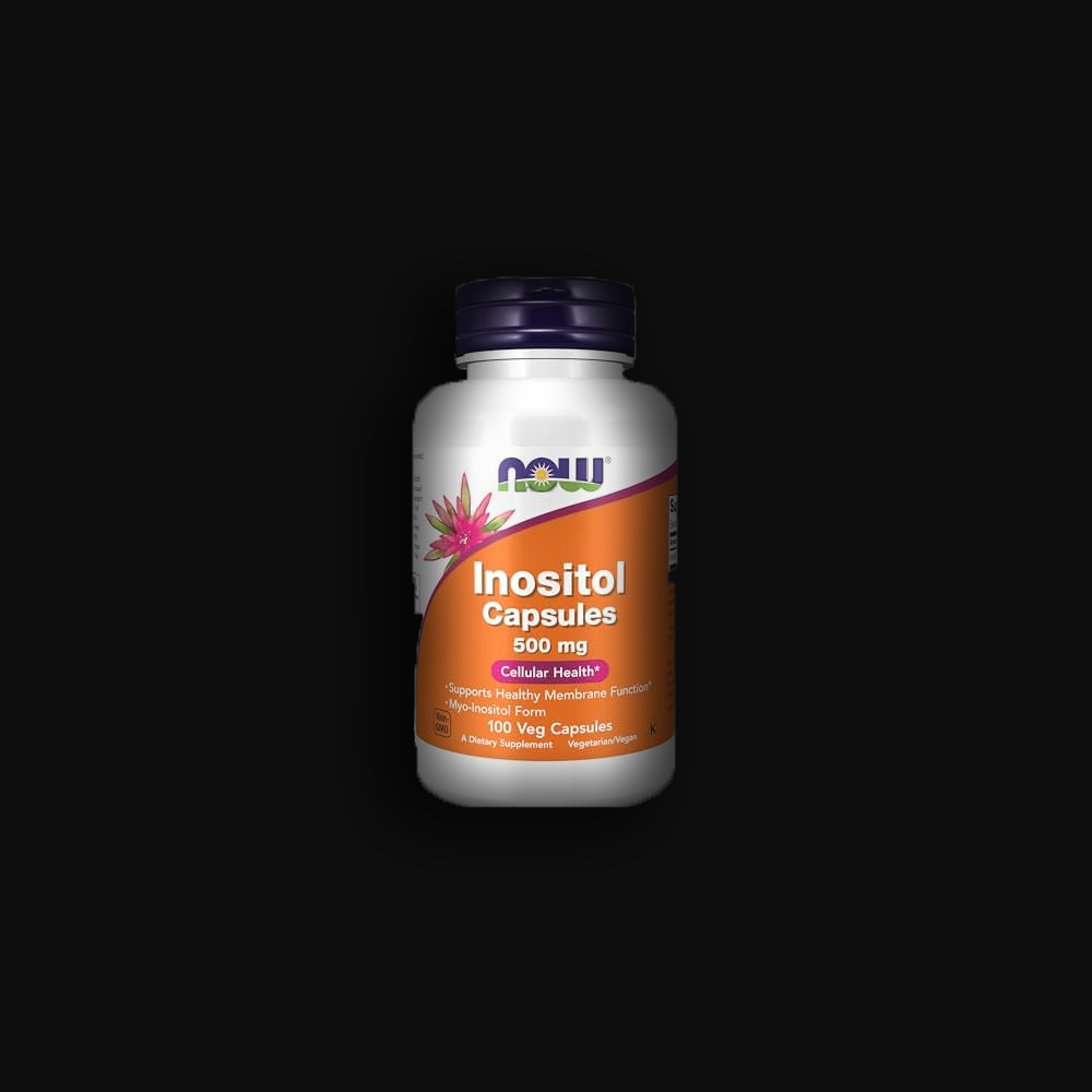 NOW Inositol Capsules 500mg 100 vcaps