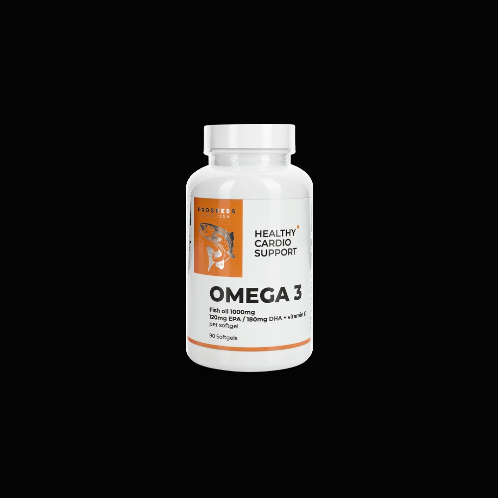 Progress Omega-3 1000 mg EPA 120mg/DHA180mg Vit.E - 90soft