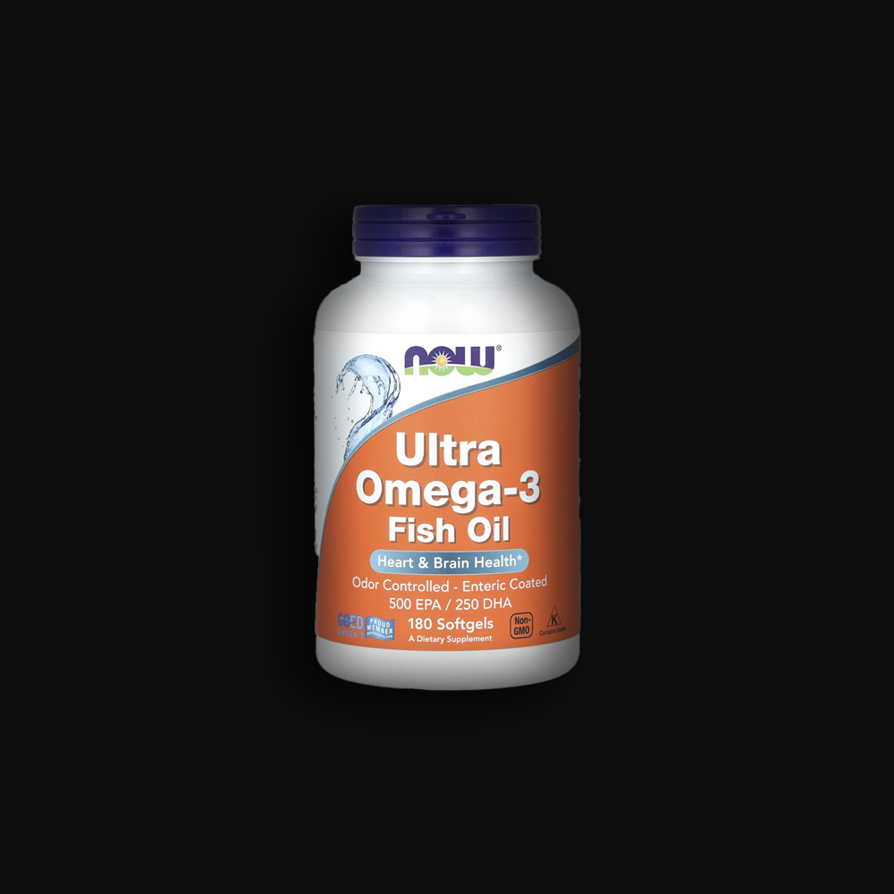 NOW FOODS Ultra Omega-3 Fish Oil - 180 Softgels