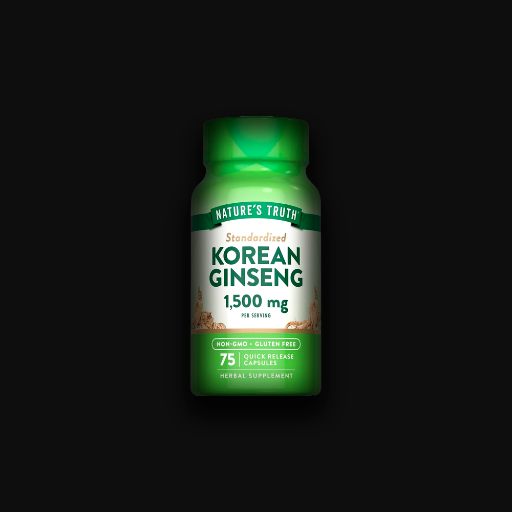 Nature's Truth Korean Ginseng 1500mg - 75caps