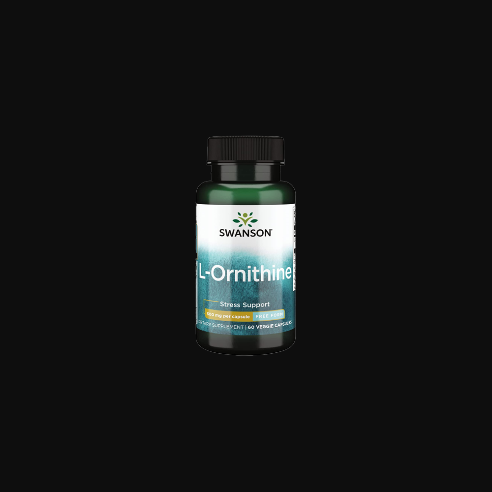 Swanson L-Ornithine Amino Acid 500 - 60 vcaps