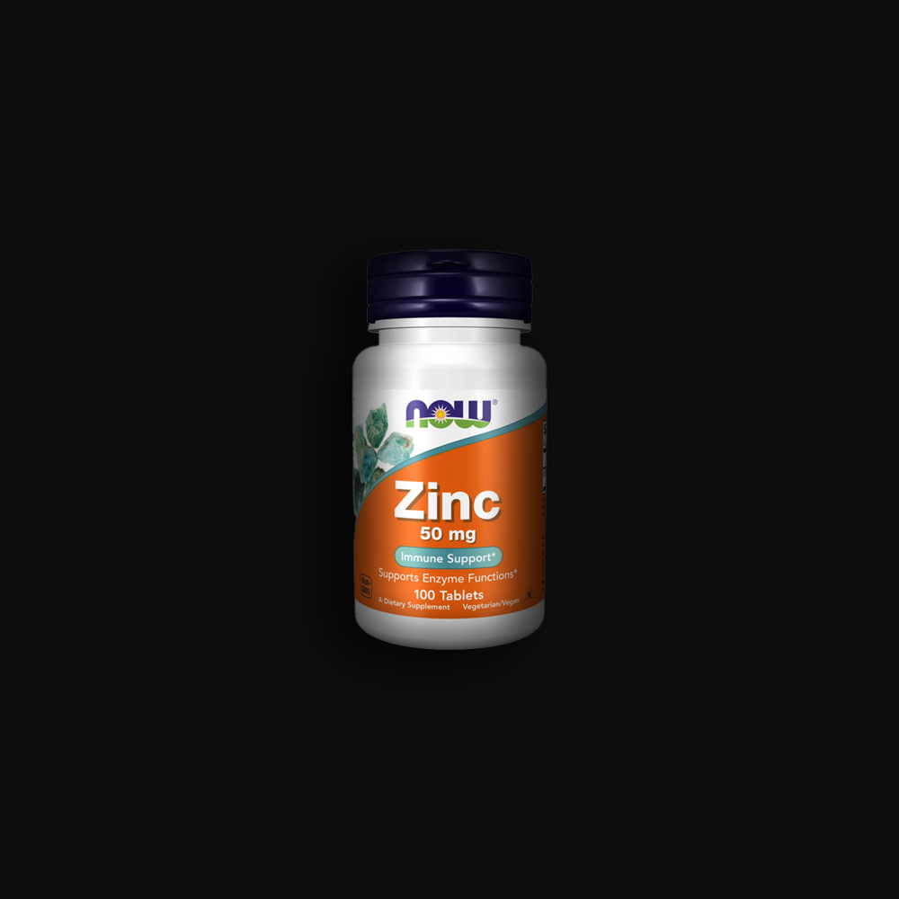 NOW Zinc Gluconate 50mg - 100tabl