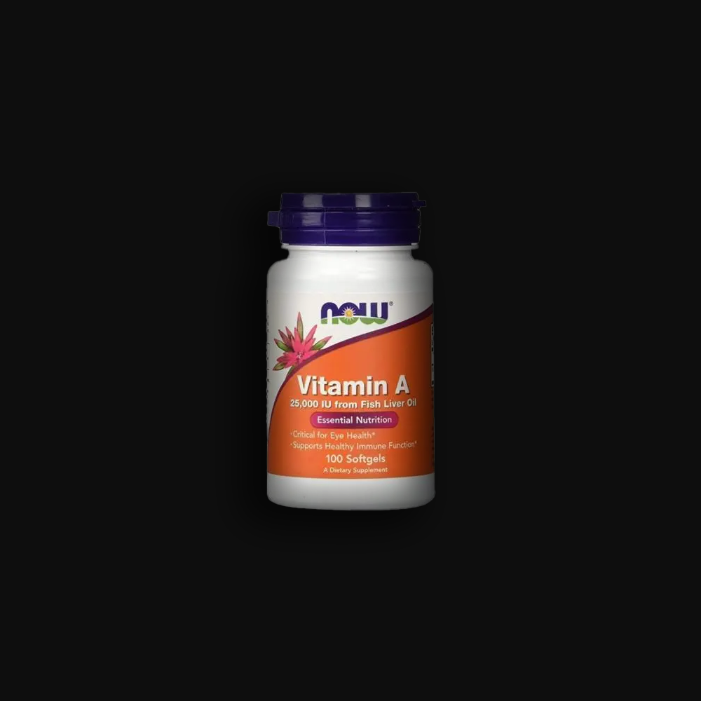 NOW Vitamin A 25000 IU - 100 caps