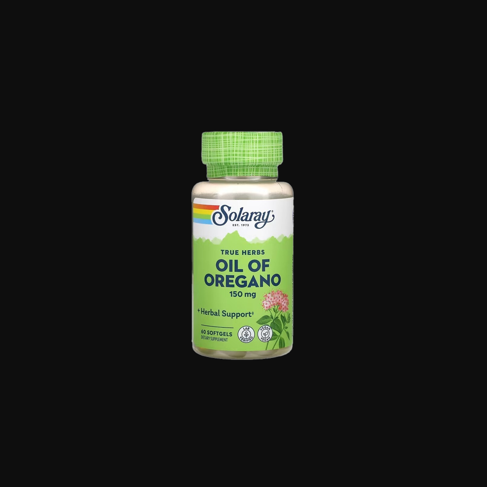 Solaray Oil of Oregano 150mg - 60 vcaps