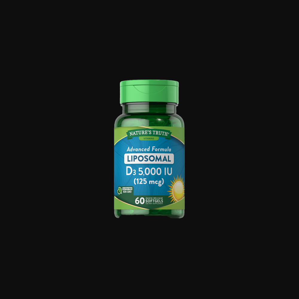 Nature's Truth Liposomal D3 Advanced Formula 125 mcg - 60 softgel