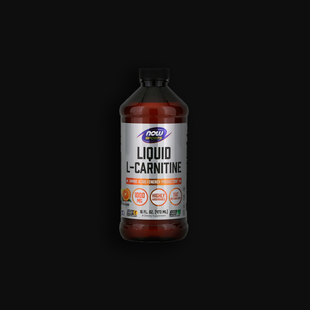 NOW FOODS Liquid L-Carnitine 1000mg - Цитрус