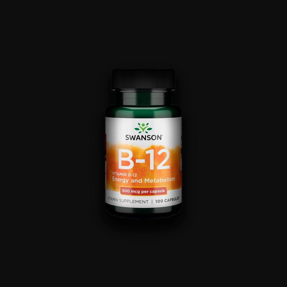 Swanson Vitamina B12 500mg - 100 caps.