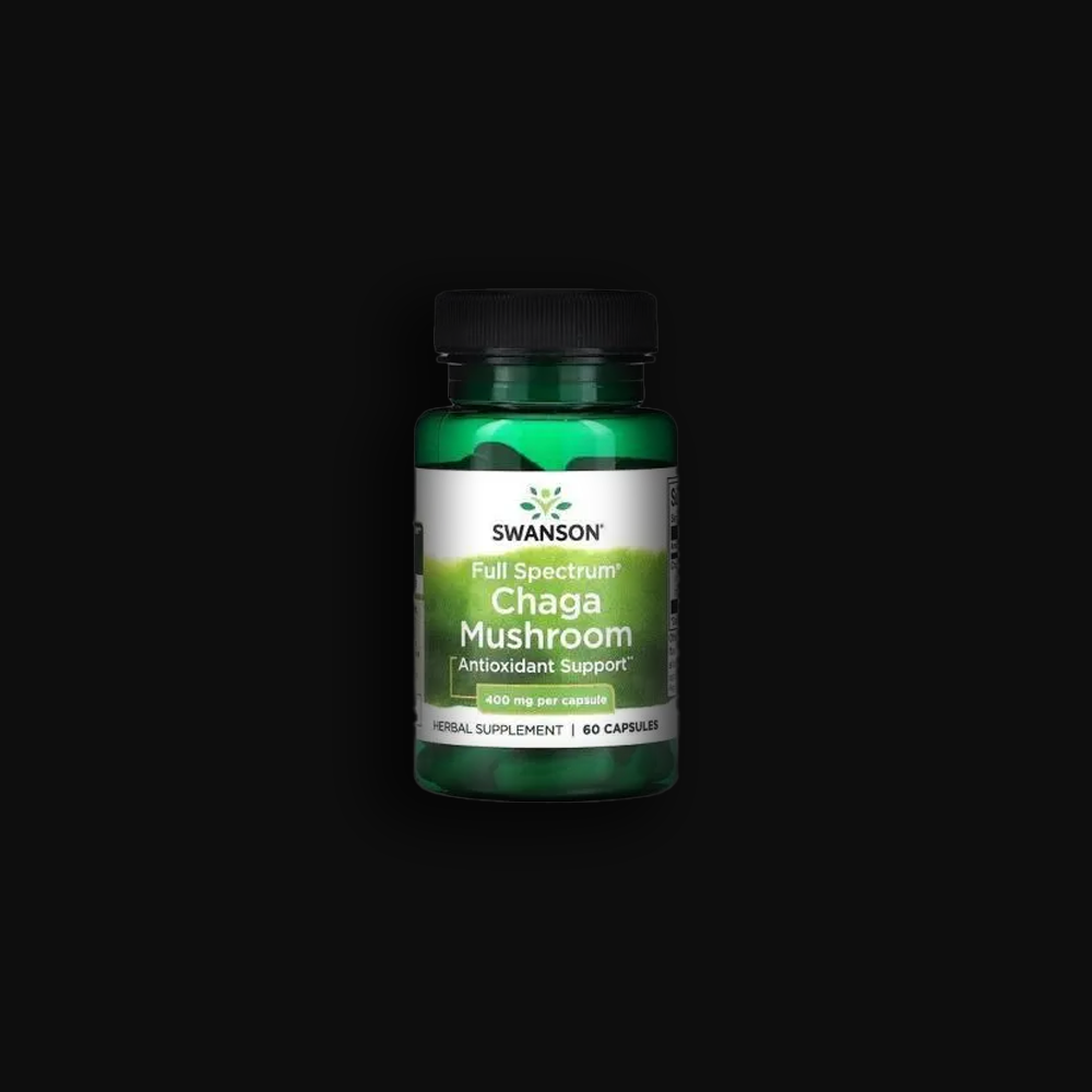 Swanson Chaga Mushroom 400 mg - 60caps