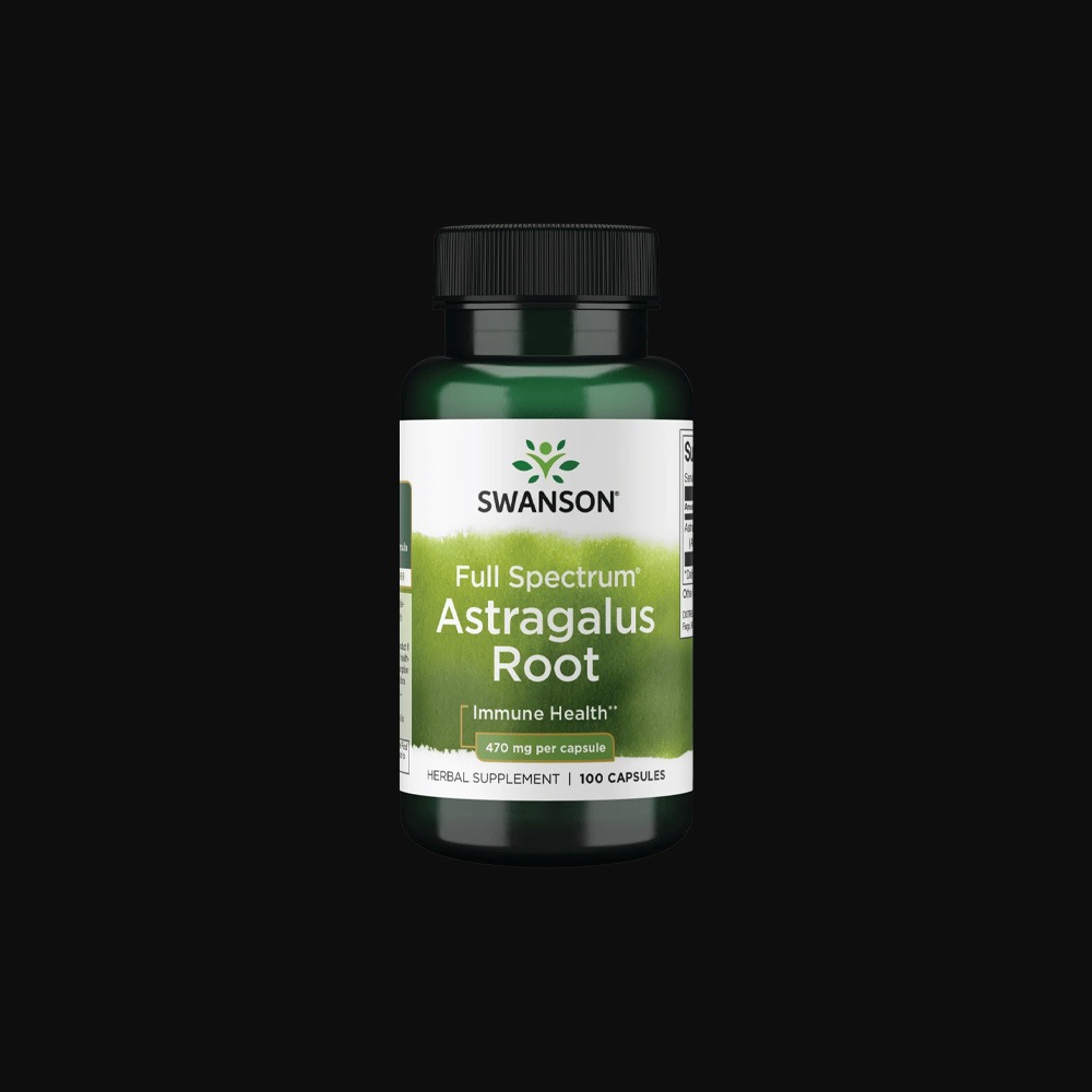 Swanson Full Spectrum Astragalus Root, 470 mg 100 капс