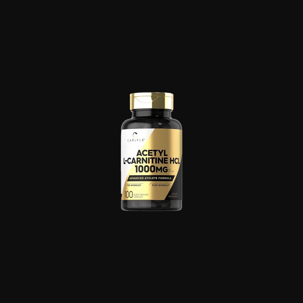 Carlyle Acetyl L-Carnitina HCL 1000mg - 100caps