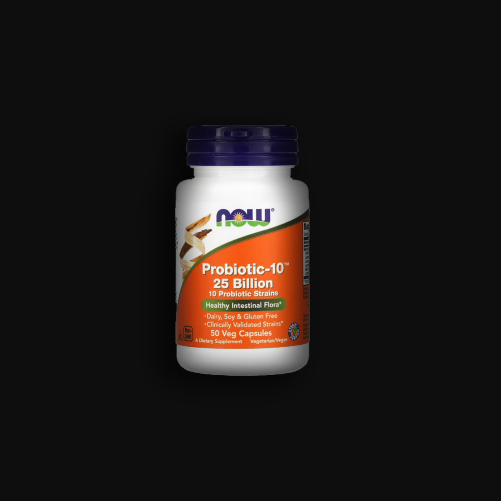 NOW Probiotic-10 25 Billion - 50 vcaps