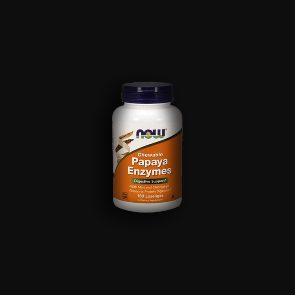 NOW Papaya Enzyme - 180 tabl