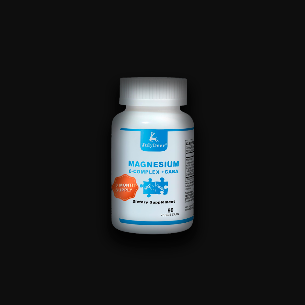 JulyDeer Sixfold Magnesium Complex 350mg - 90 caps