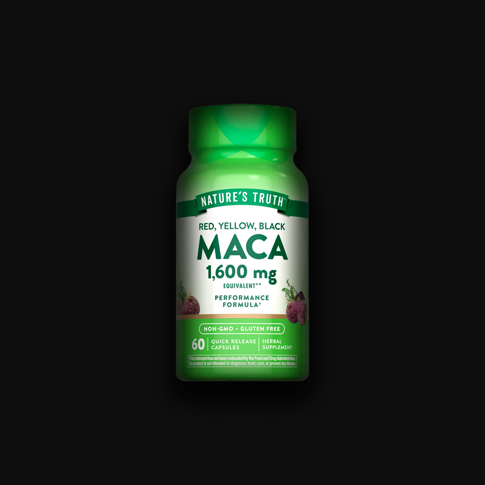 Nature's Truth Maca 1600 mg, 60 capsules