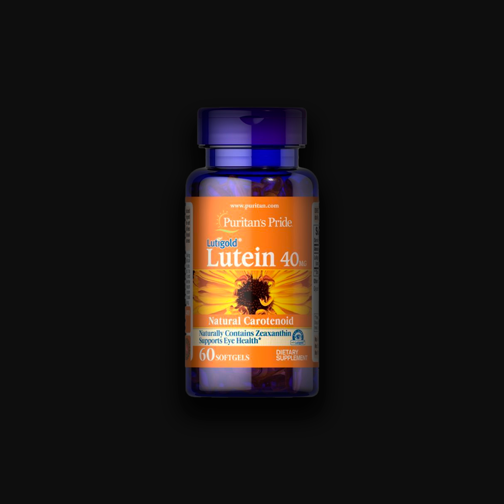 PP Lutigold Lutein 40 mg with Zeaxanthin, 60 softgels