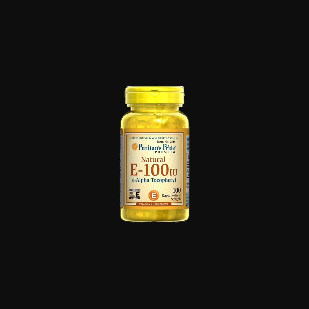 Puritan's Pride Vitamin E-100 iu - 100softgel