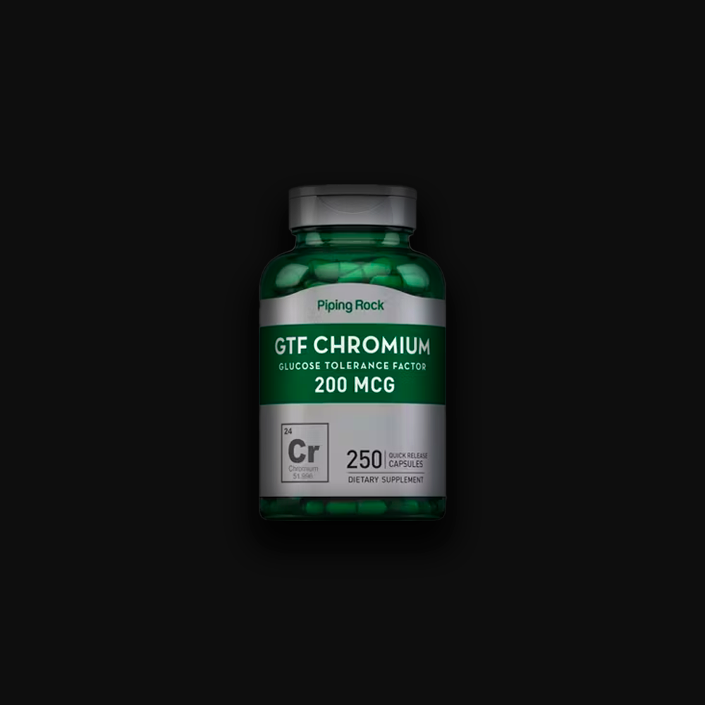 Piping Rock Chromium Picolinate, 200 mcg, 240 Tablets