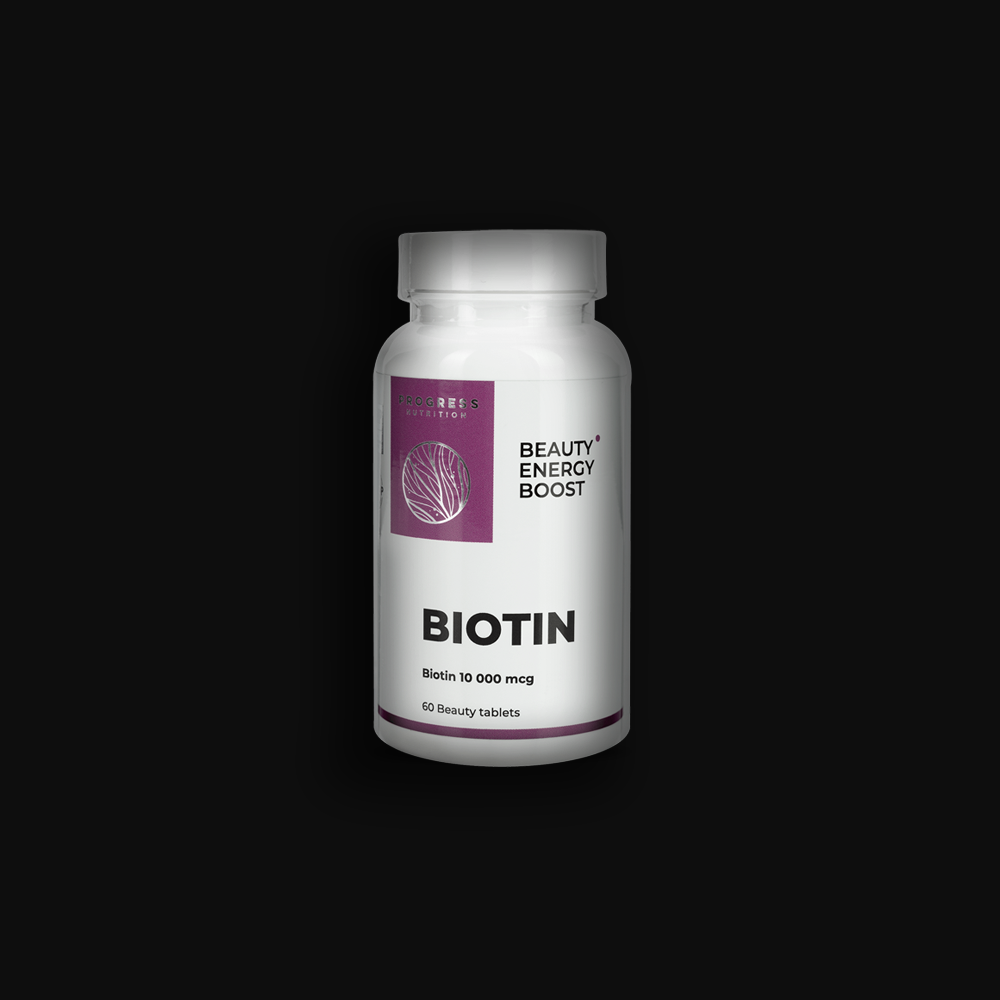 Progress Nutrition Biotin 10000 mcg - 60 tabl