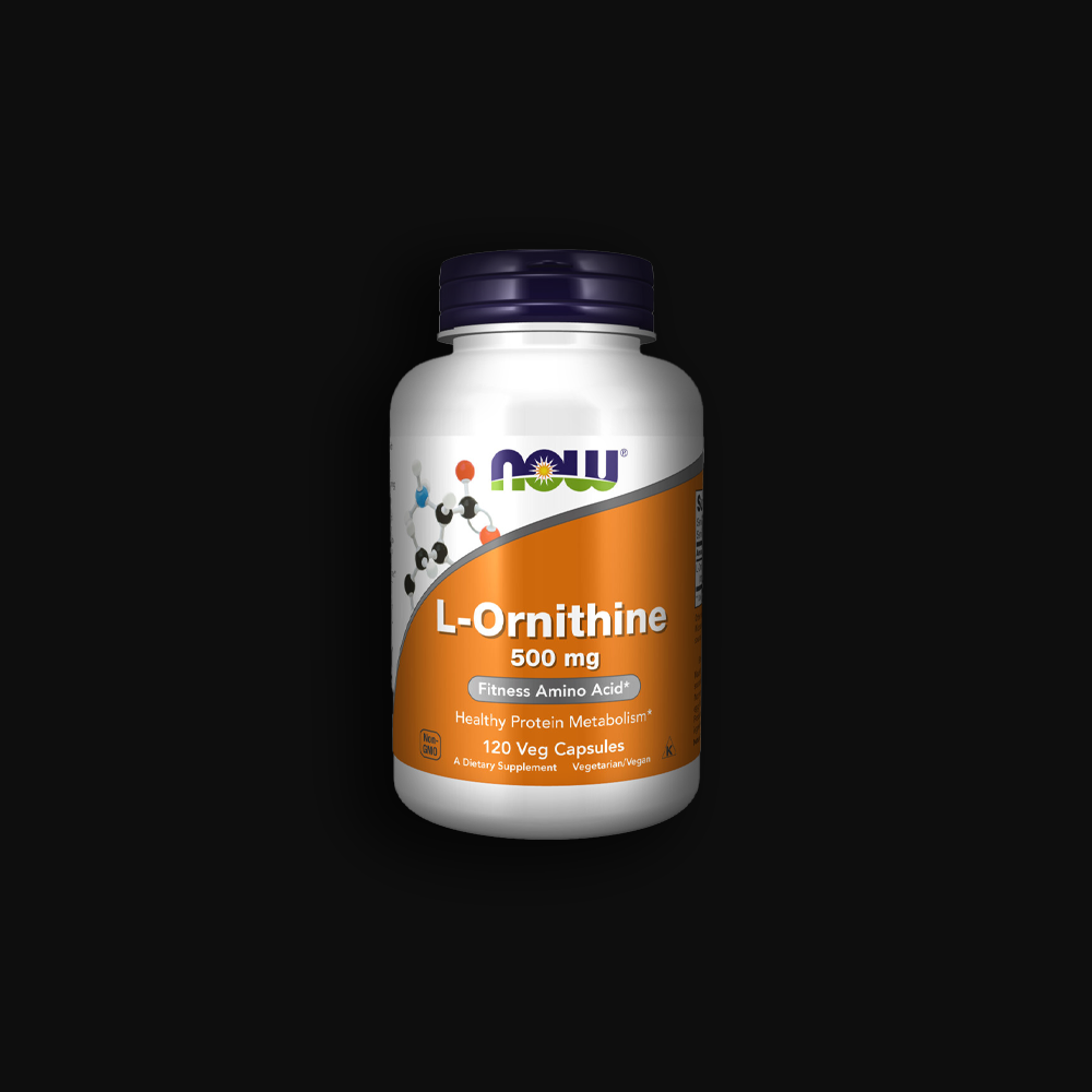 NOW L-Ornithine 500 mg -120 caps
