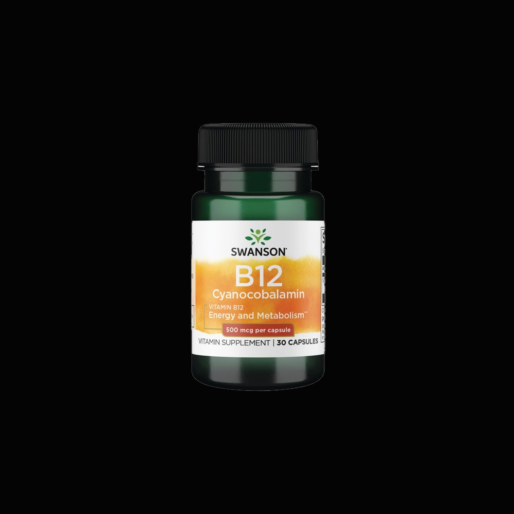 Swanson Vitamin B12 500mc - 30caps